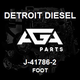 J-41786-2 Detroit Diesel Foot | AGA Parts