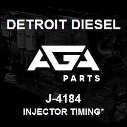 J-4184 Detroit Diesel Injector Timing* | AGA Parts