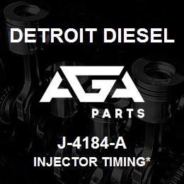 J-4184-A Detroit Diesel Injector Timing* | AGA Parts