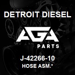 J-42266-10 Detroit Diesel Hose Asm.* | AGA Parts