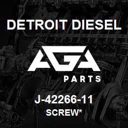 J-42266-11 Detroit Diesel Screw* | AGA Parts