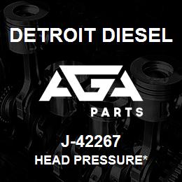 J-42267 Detroit Diesel Head Pressure* | AGA Parts