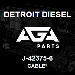 J-42375-6 Detroit Diesel Cable* | AGA Parts