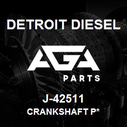 J-42511 Detroit Diesel Crankshaft P* | AGA Parts