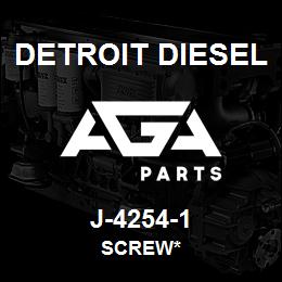 J-4254-1 Detroit Diesel Screw* | AGA Parts