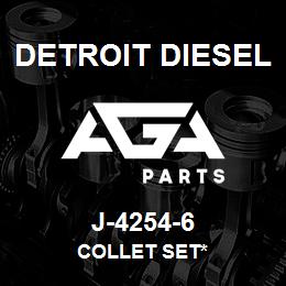 J-4254-6 Detroit Diesel Collet Set* | AGA Parts