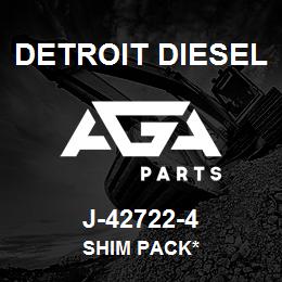 J-42722-4 Detroit Diesel Shim Pack* | AGA Parts