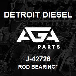 J-42726 Detroit Diesel Rod Bearing* | AGA Parts