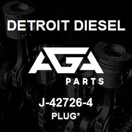 J-42726-4 Detroit Diesel Plug* | AGA Parts