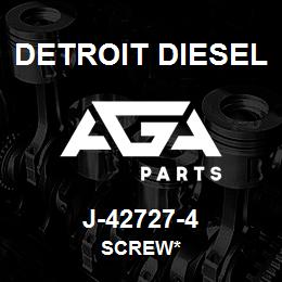 J-42727-4 Detroit Diesel Screw* | AGA Parts