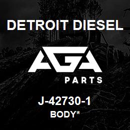 J-42730-1 Detroit Diesel Body* | AGA Parts