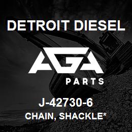 J-42730-6 Detroit Diesel Chain, Shackle* | AGA Parts