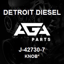 J-42730-7 Detroit Diesel Knob* | AGA Parts