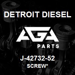 J-42732-52 Detroit Diesel Screw* | AGA Parts