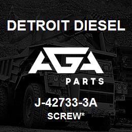 J-42733-3A Detroit Diesel Screw* | AGA Parts