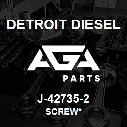 J-42735-2 Detroit Diesel Screw* | AGA Parts