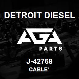 J-42768 Detroit Diesel Cable* | AGA Parts