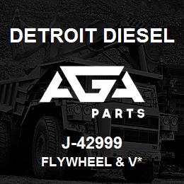 J-42999 Detroit Diesel Flywheel & V* | AGA Parts