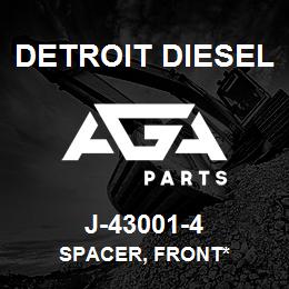 J-43001-4 Detroit Diesel Spacer, Front* | AGA Parts