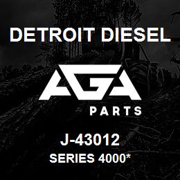 J-43012 Detroit Diesel Series 4000* | AGA Parts