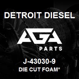 J-43030-9 Detroit Diesel Die Cut Foam* | AGA Parts