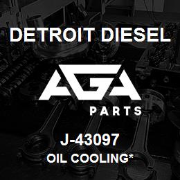 J-43097 Detroit Diesel Oil Cooling* | AGA Parts