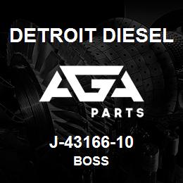 J-43166-10 Detroit Diesel Boss | AGA Parts