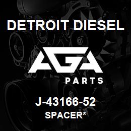 J-43166-52 Detroit Diesel Spacer* | AGA Parts