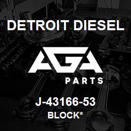 J-43166-53 Detroit Diesel Block* | AGA Parts