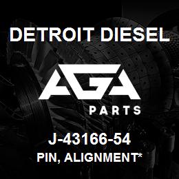 J-43166-54 Detroit Diesel Pin, Alignment* | AGA Parts