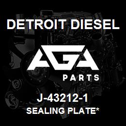 J-43212-1 Detroit Diesel Sealing Plate* | AGA Parts