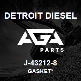 J-43212-8 Detroit Diesel Gasket* | AGA Parts