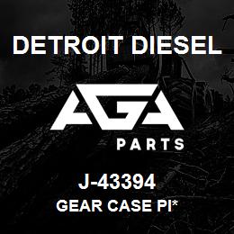 J-43394 Detroit Diesel Gear Case Pi* | AGA Parts