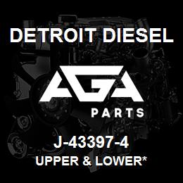 J-43397-4 Detroit Diesel Upper & Lower* | AGA Parts