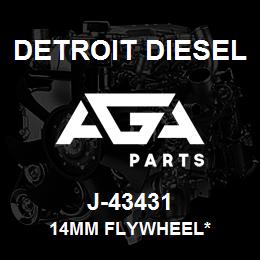 J-43431 Detroit Diesel 14mm Flywheel* | AGA Parts