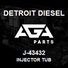 J-43432 Detroit Diesel INJECTOR TUB | AGA Parts