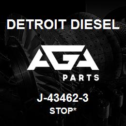 J-43462-3 Detroit Diesel Stop* | AGA Parts