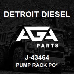 J-43464 Detroit Diesel Pump Rack Po* | AGA Parts