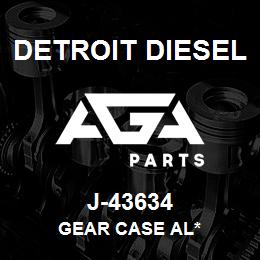 J-43634 Detroit Diesel Gear Case Al* | AGA Parts