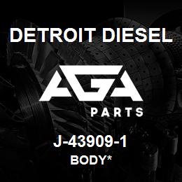 J-43909-1 Detroit Diesel Body* | AGA Parts