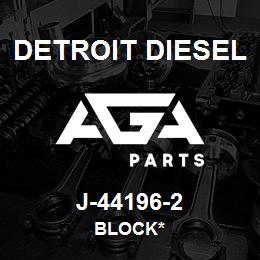 J-44196-2 Detroit Diesel Block* | AGA Parts