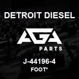 J-44196-4 Detroit Diesel Foot* | AGA Parts