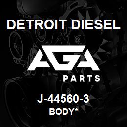 J-44560-3 Detroit Diesel Body* | AGA Parts