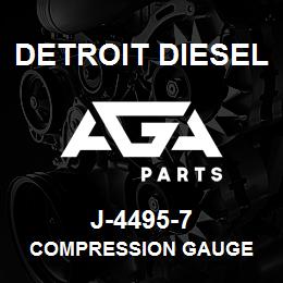 J-4495-7 Detroit Diesel Compression Gauge | AGA Parts