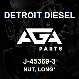 J-45369-3 Detroit Diesel Nut, Long* | AGA Parts