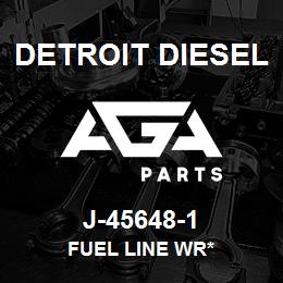 J-45648-1 Detroit Diesel Fuel Line Wr* | AGA Parts