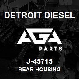 J-45715 Detroit Diesel Rear Housing | AGA Parts