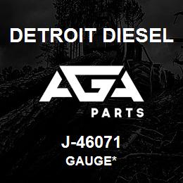 J-46071 Detroit Diesel Gauge* | AGA Parts