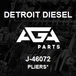 J-46072 Detroit Diesel Pliers* | AGA Parts