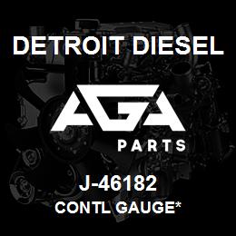 J-46182 Detroit Diesel Contl Gauge* | AGA Parts